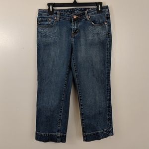 Seven7 Capri Jeans Medium Wash Size 29